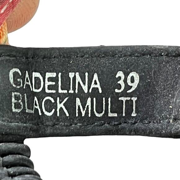 Patrizia Spring Step Gadelina Black Thong Slingback Sandals Flats Shoes 39 8.5 - Picture 16 of 16